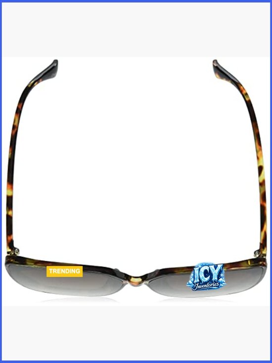 100% UV Protective Square Sunglasses - Cat Eye Oversized main image 4